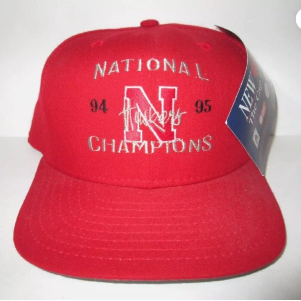 Nebraska Huskers 1995 National Champions New Era Low Profile Snapback Hat NWT